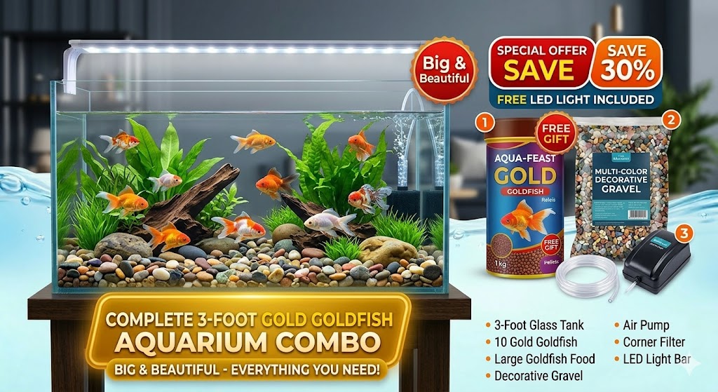 Family Aquarium Combo — 3 Ft